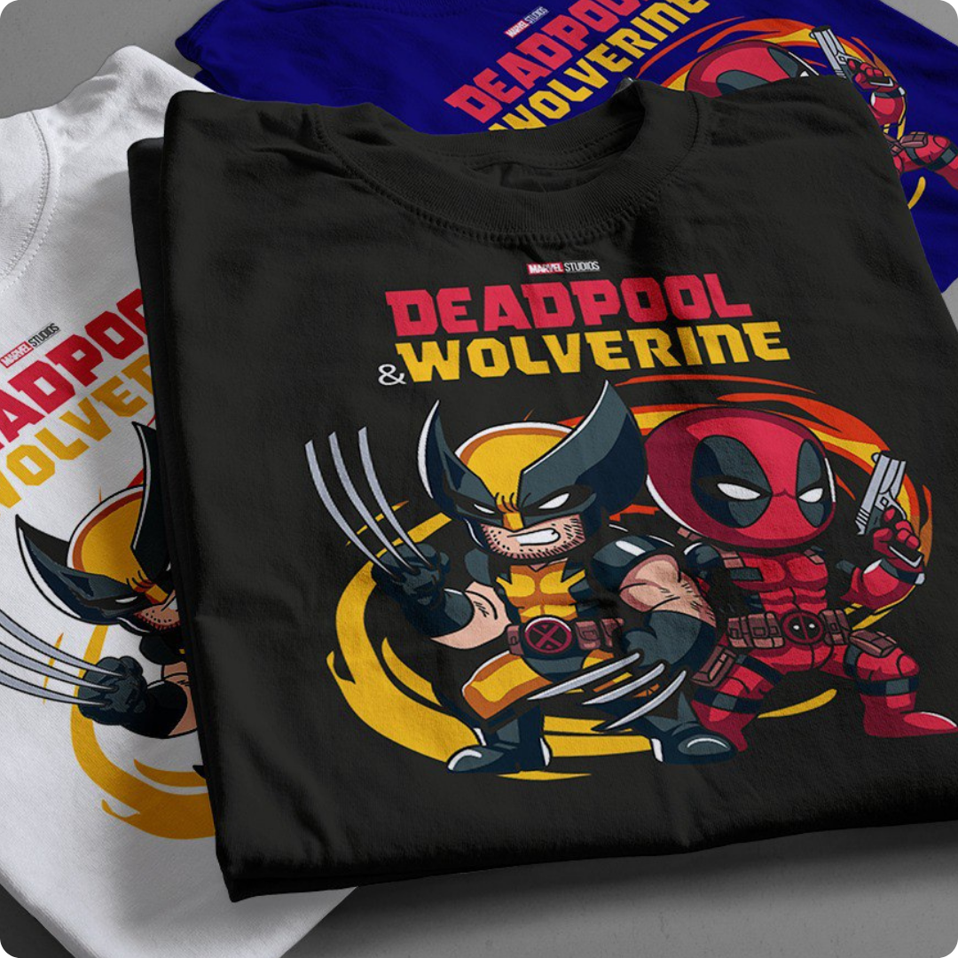 Camisetas Deadpool Marvel