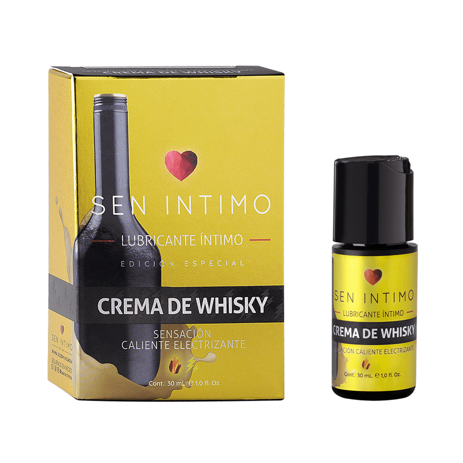 Crema de Whisky Electrizante 30 mL